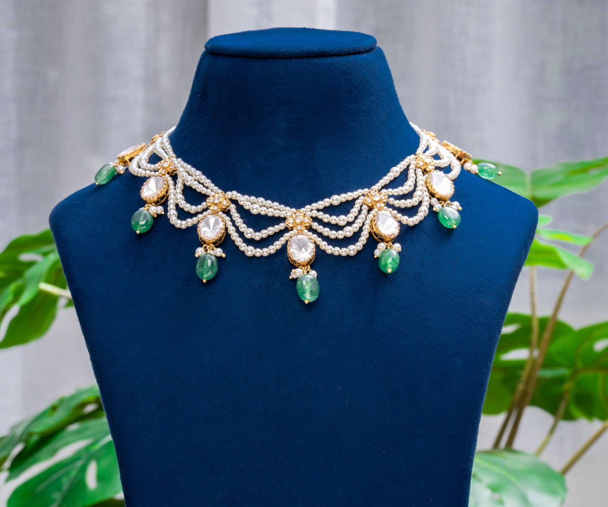 Eternal Polki Floral Choker