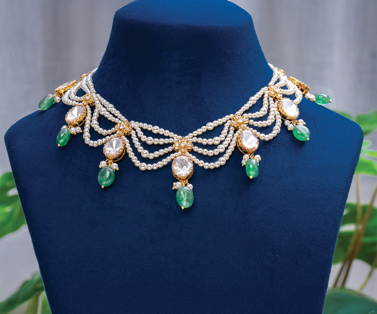 Eternal Polki Floral Choker