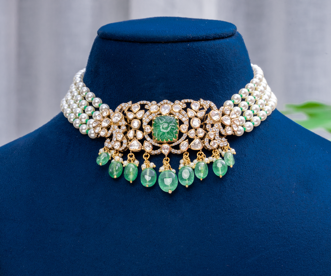 Navratna Heritage Necklace