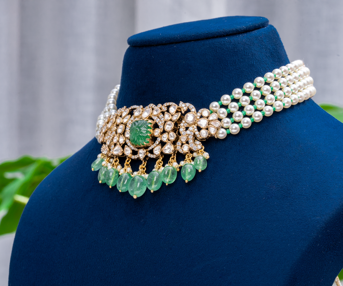 Navratna Heritage Necklace