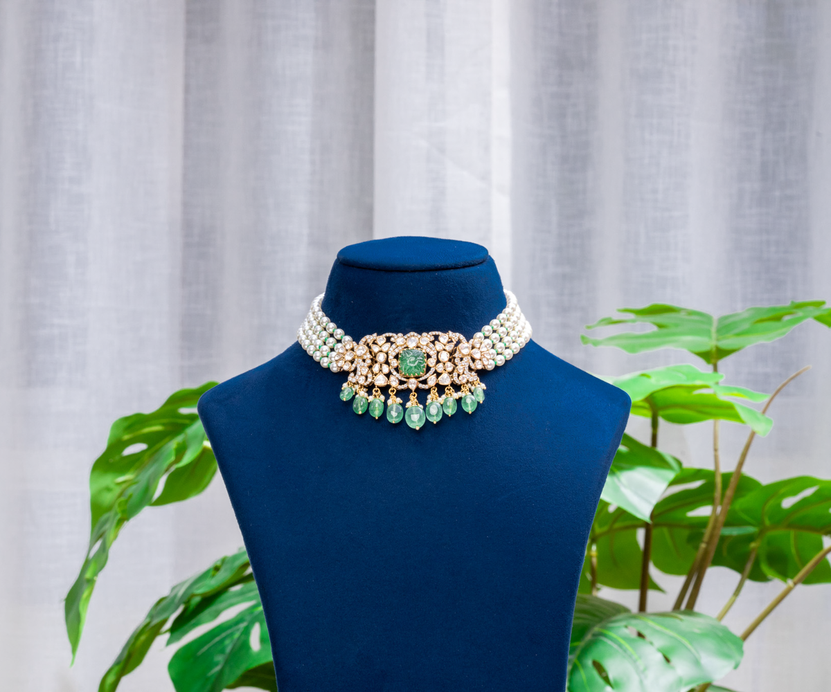 Navratna Heritage Necklace