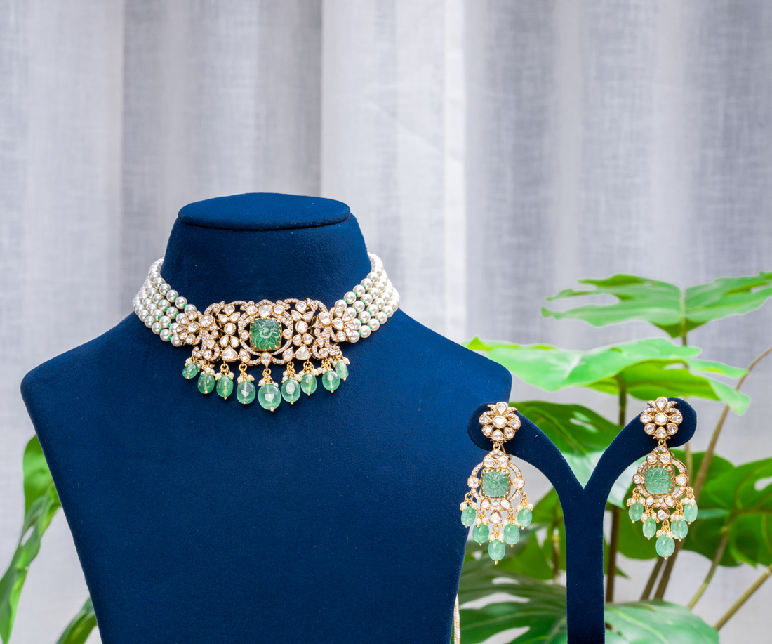 Navratna Heritage Necklace