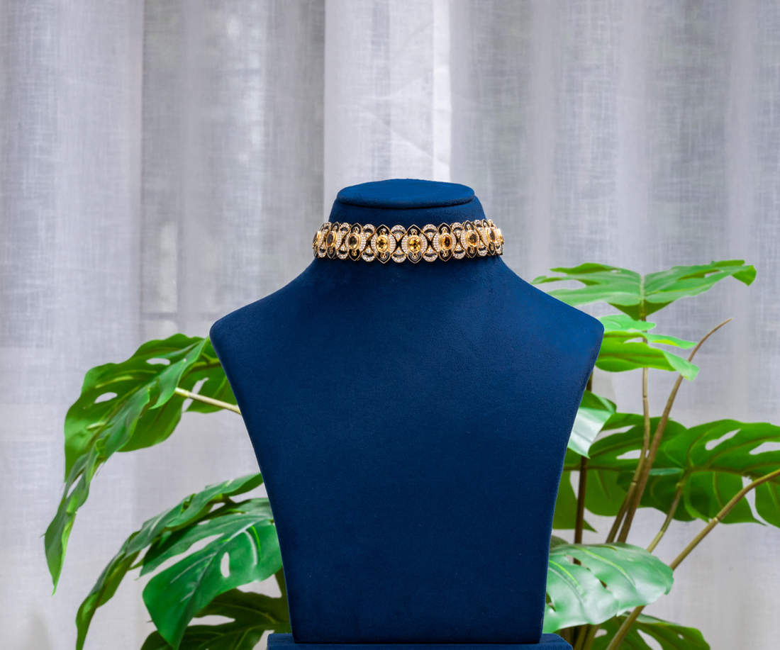 Emerald Splendor Choker Set