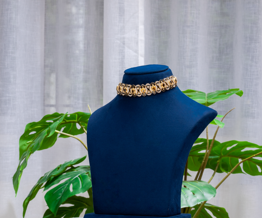 Emerald Splendor Choker Set