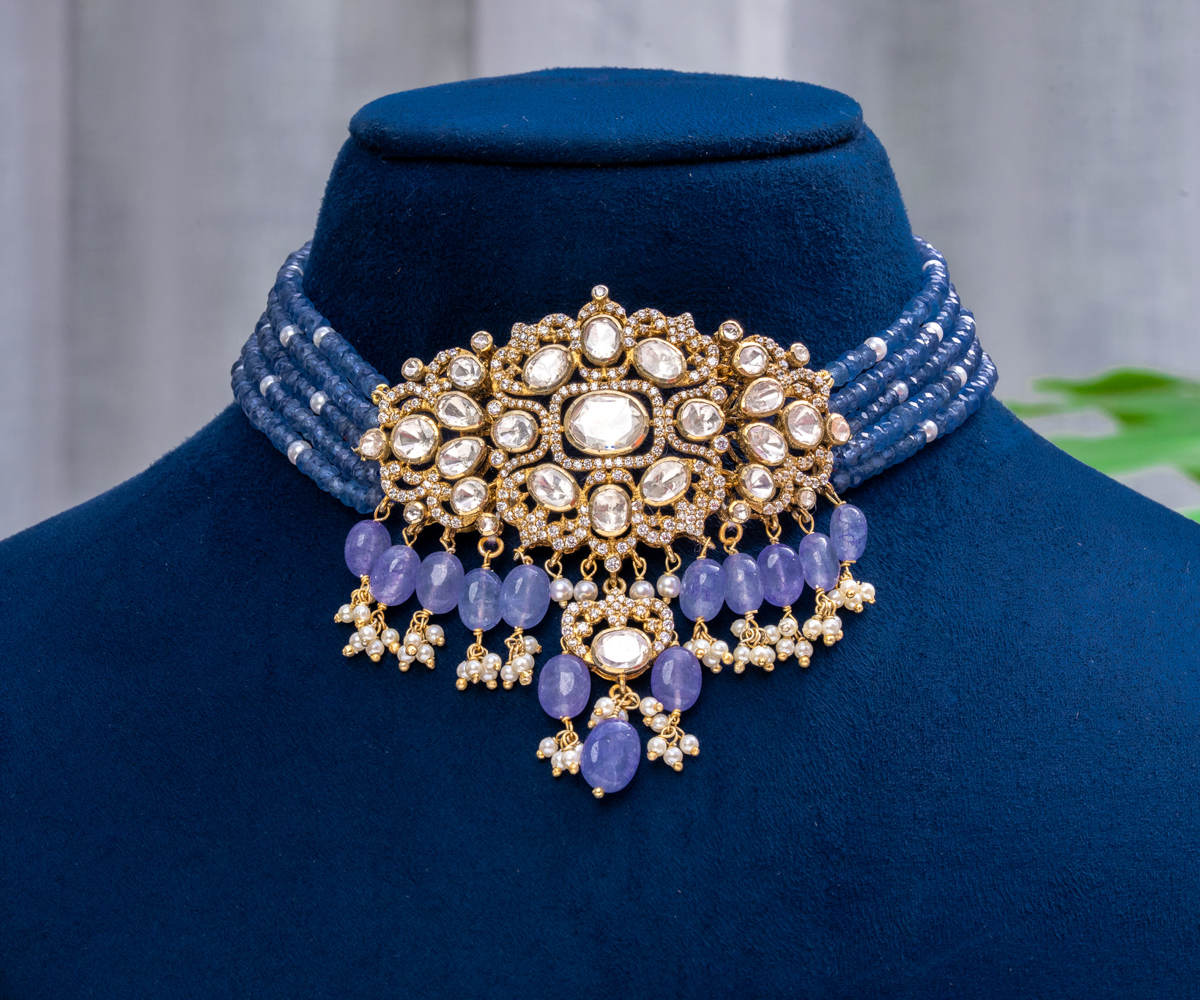 Classic Ruby & Pearl Choker