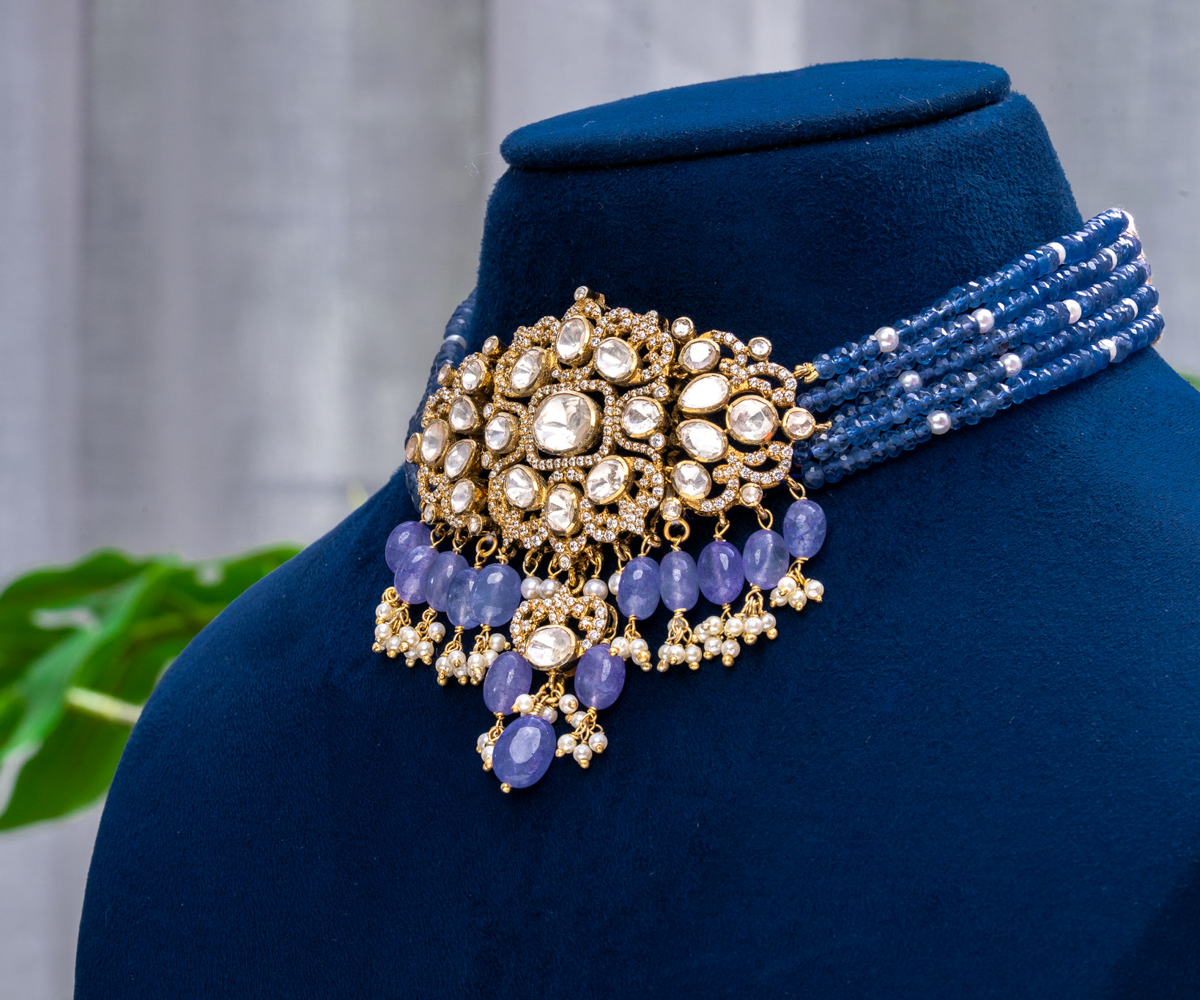 Classic Ruby & Pearl Choker