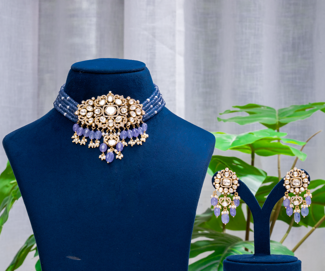 Classic Ruby & Pearl Choker