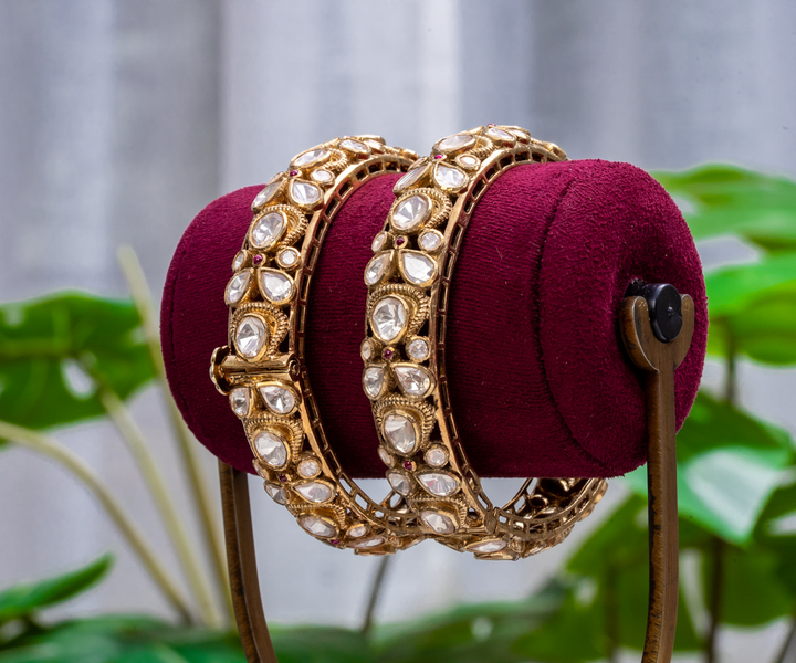 Moissanite Filigree Heritage Bangles