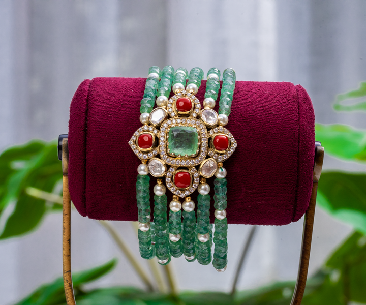 Multistrand Moissanite Bracelet