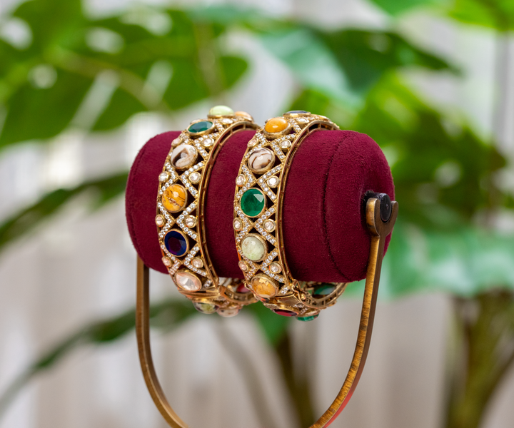 Navratna Mosaic Bangles