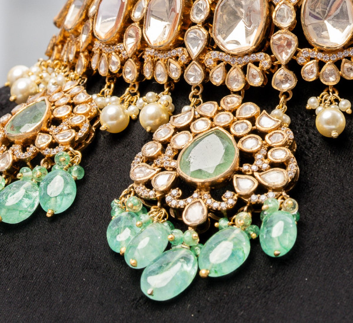 Heritage Choker with Statement Drop Earrings